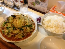Vegetables and rice